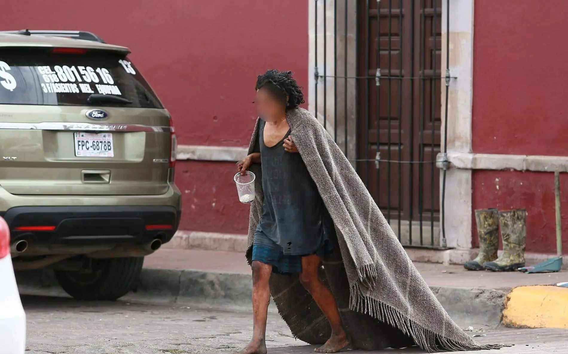 Personas en situación de calle en Durango capital